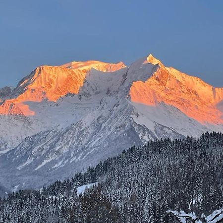 Vue Splendide Mont Blanc Apartment Saint-Gervais-les-Bains Ngoại thất bức ảnh