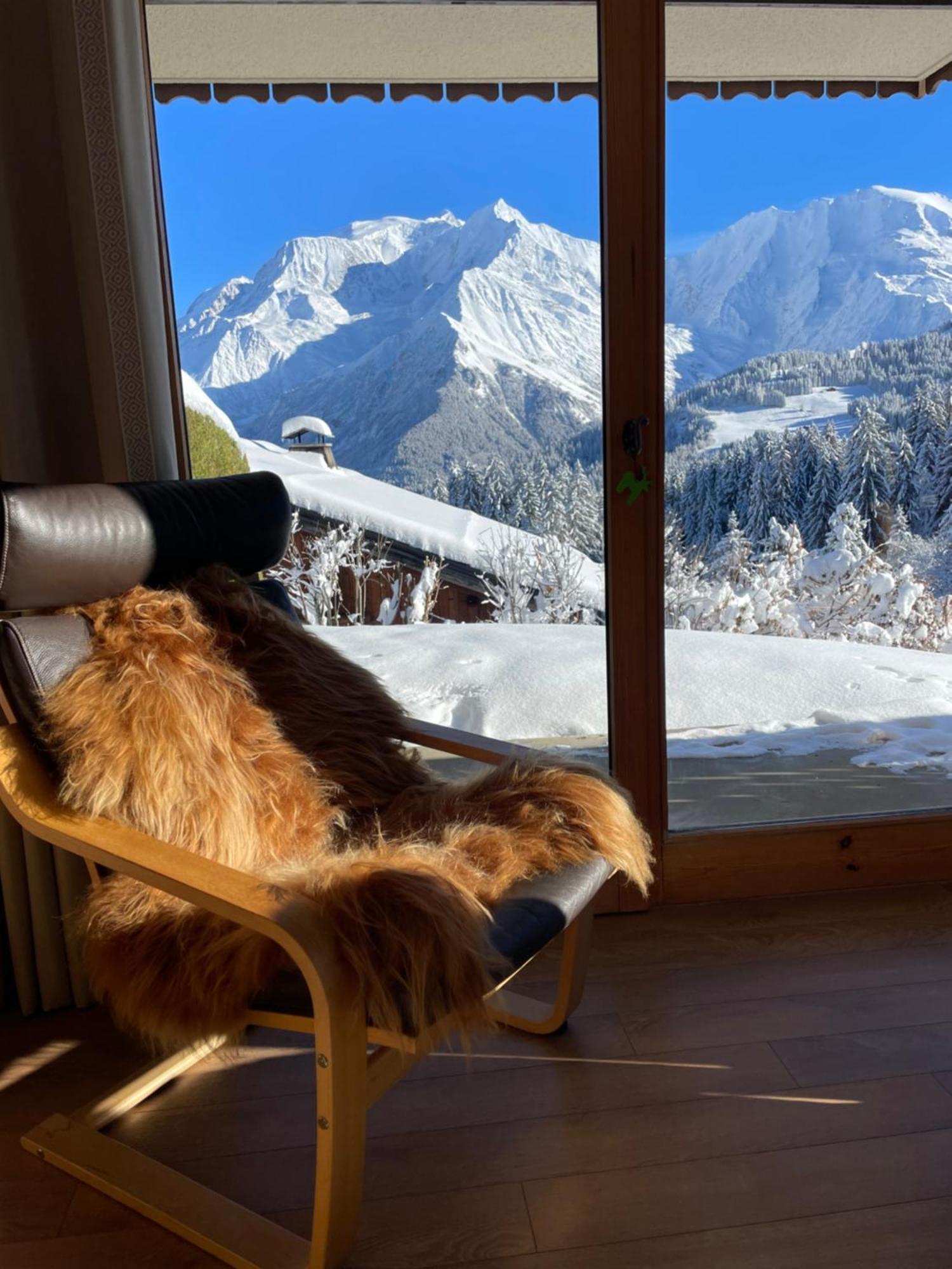 Vue Splendide Mont Blanc Apartment Saint-Gervais-les-Bains Ngoại thất bức ảnh