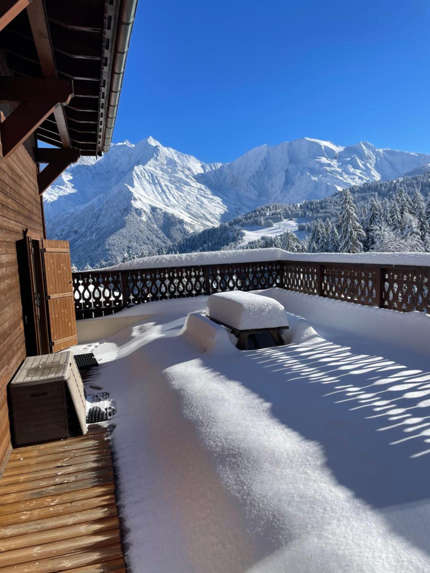 Vue Splendide Mont Blanc Apartment Saint-Gervais-les-Bains Ngoại thất bức ảnh