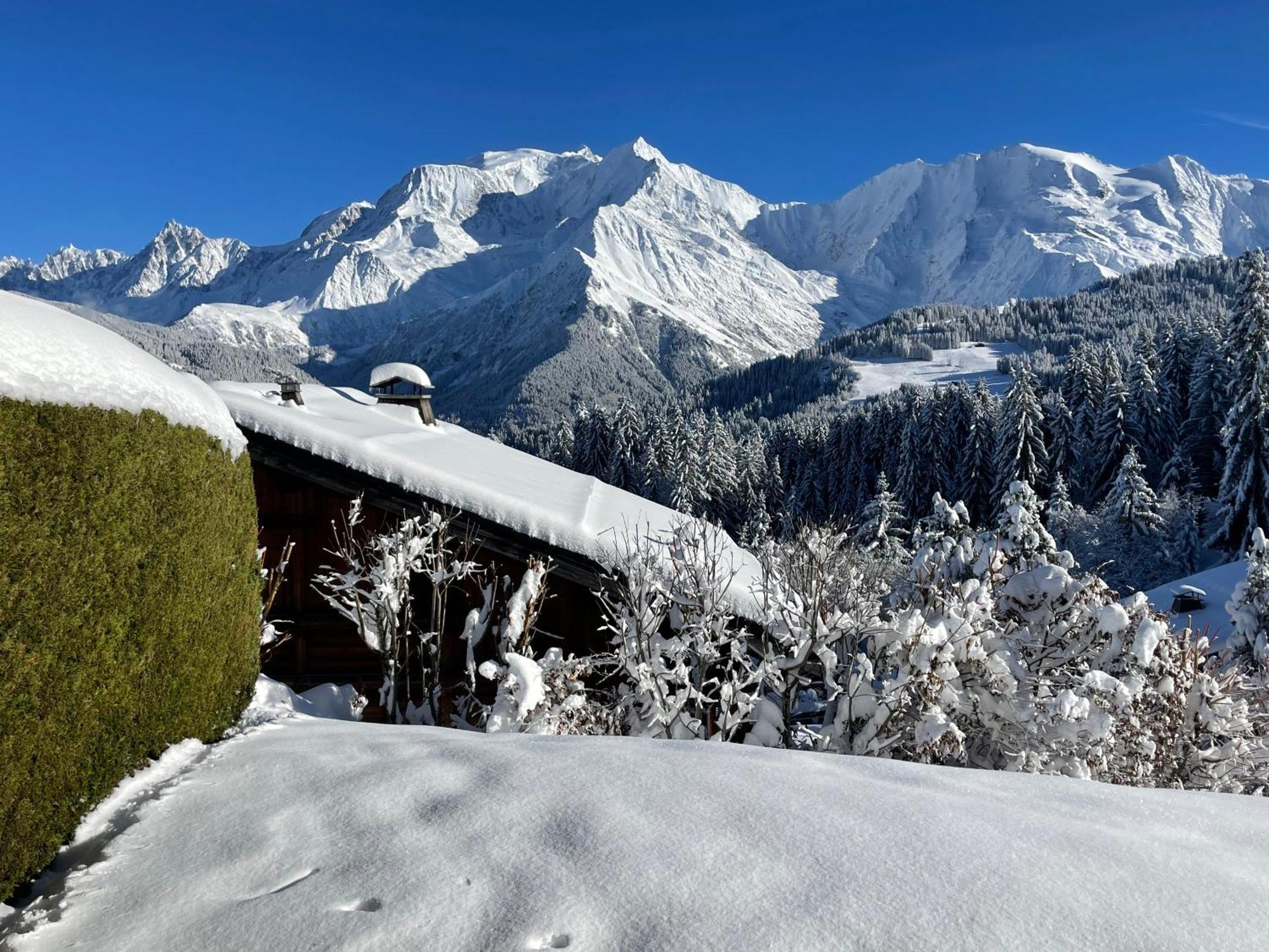 Vue Splendide Mont Blanc Apartment Saint-Gervais-les-Bains Ngoại thất bức ảnh